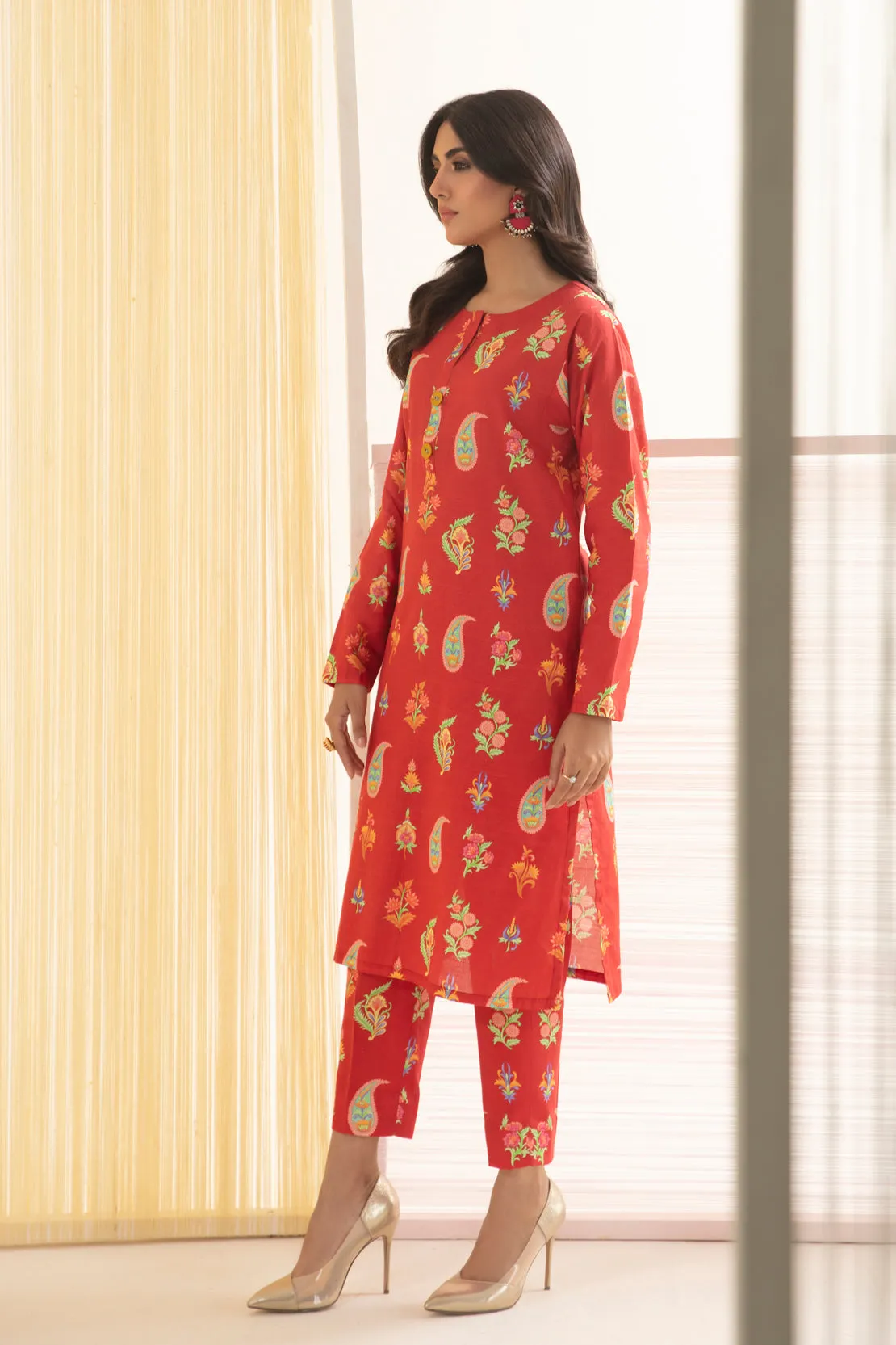 2 PC DIGITAL PRINT SHIRT & TROUSER