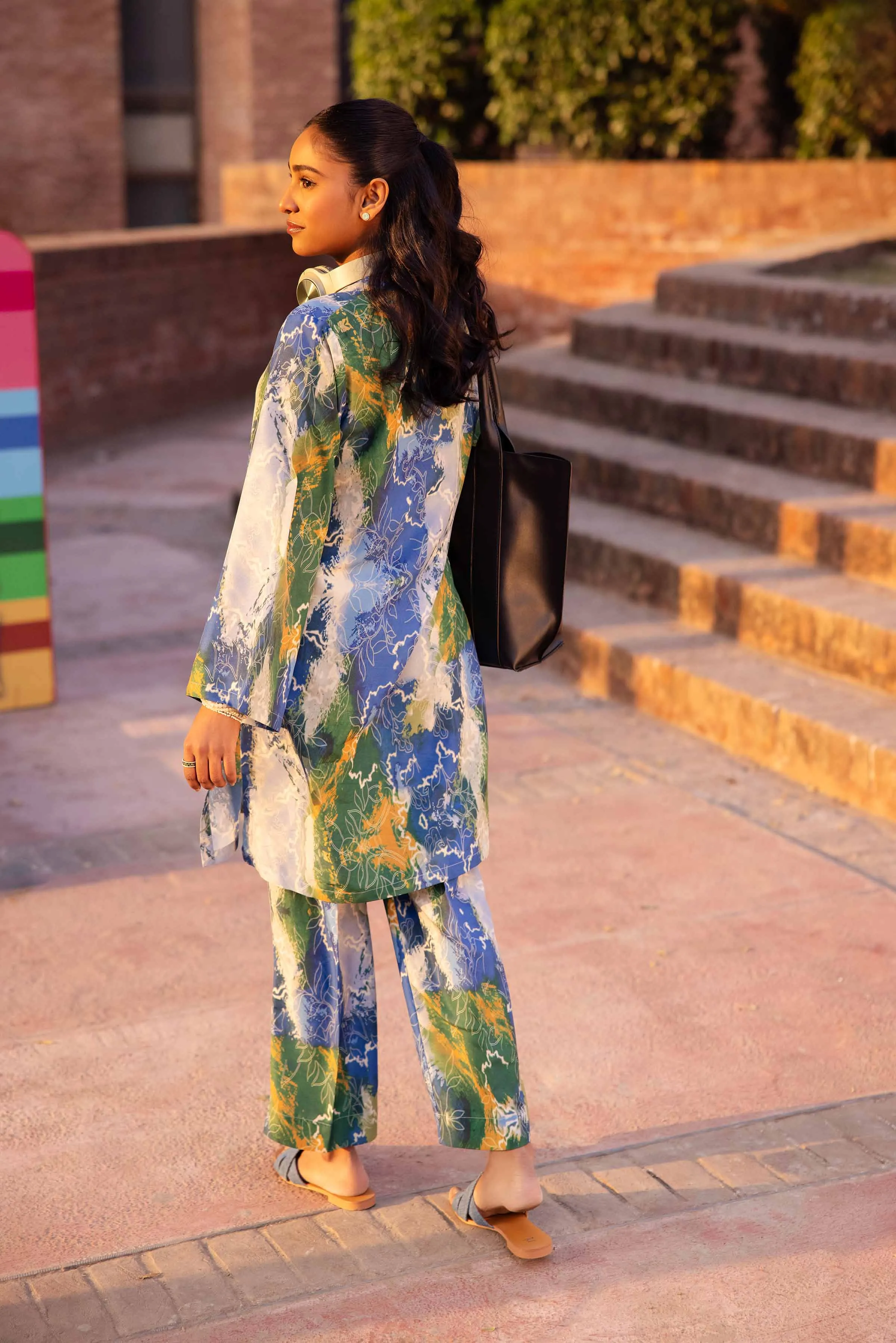 2 Piece - Printed Suit - PE25-255