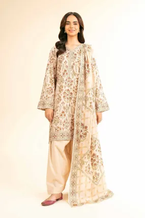 3 Piece - Digital Printed Suit - 42501191