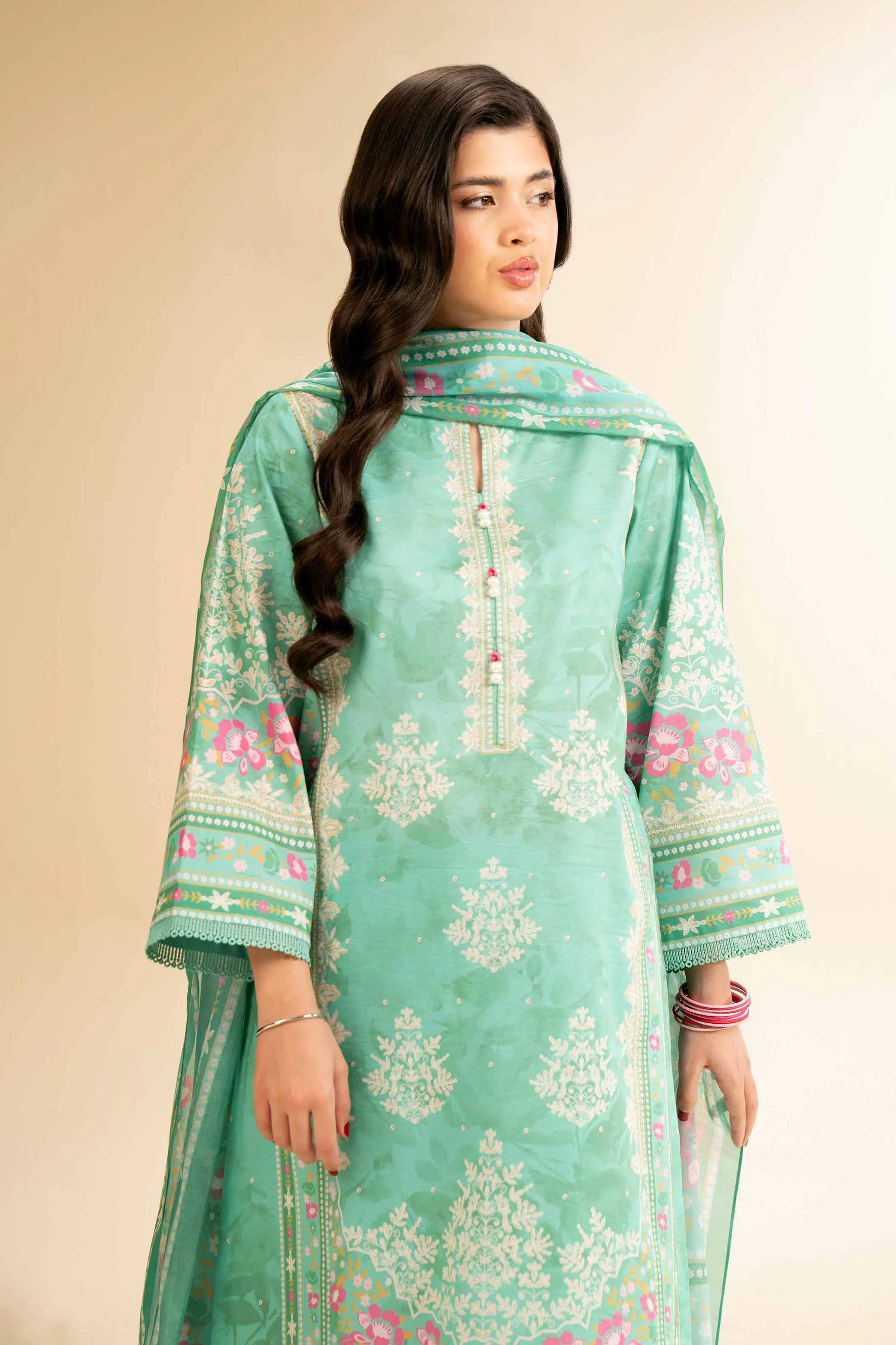 3 Piece - Digital Printed Suit - 42501213