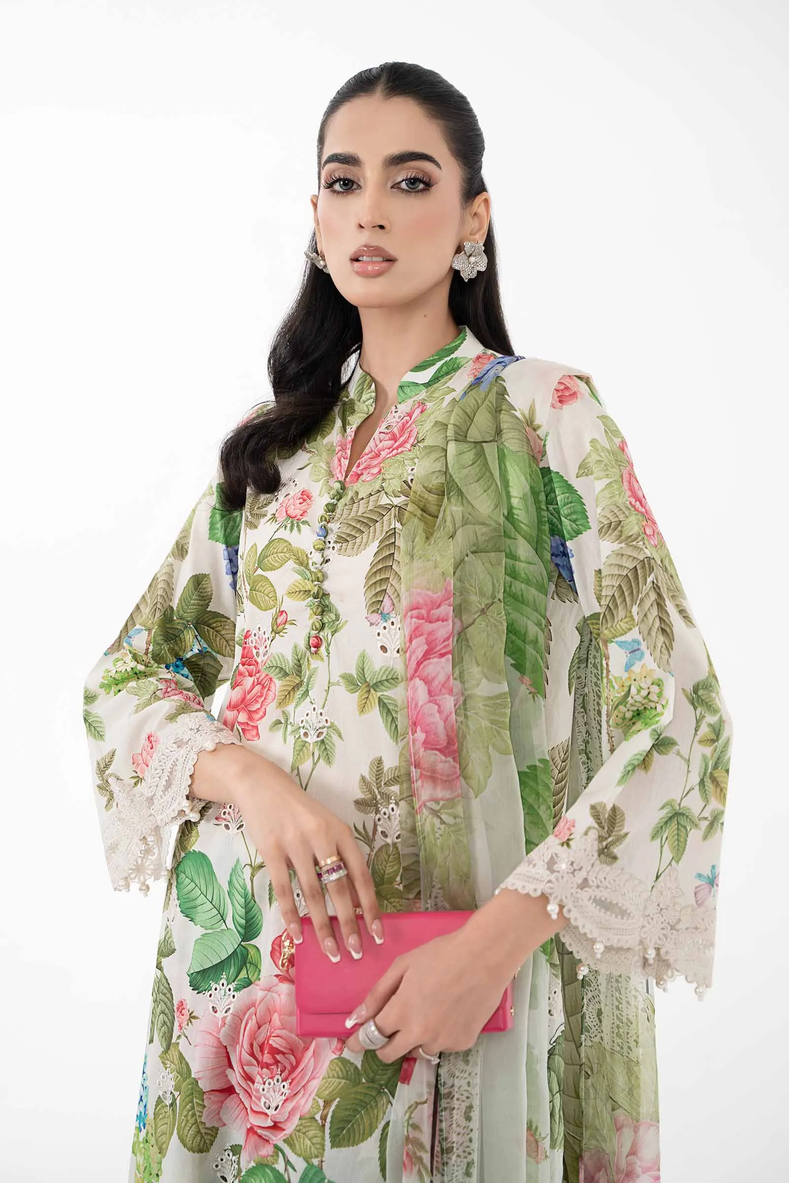 3 Piece Printed Lawn Suit | MPS-2210-A