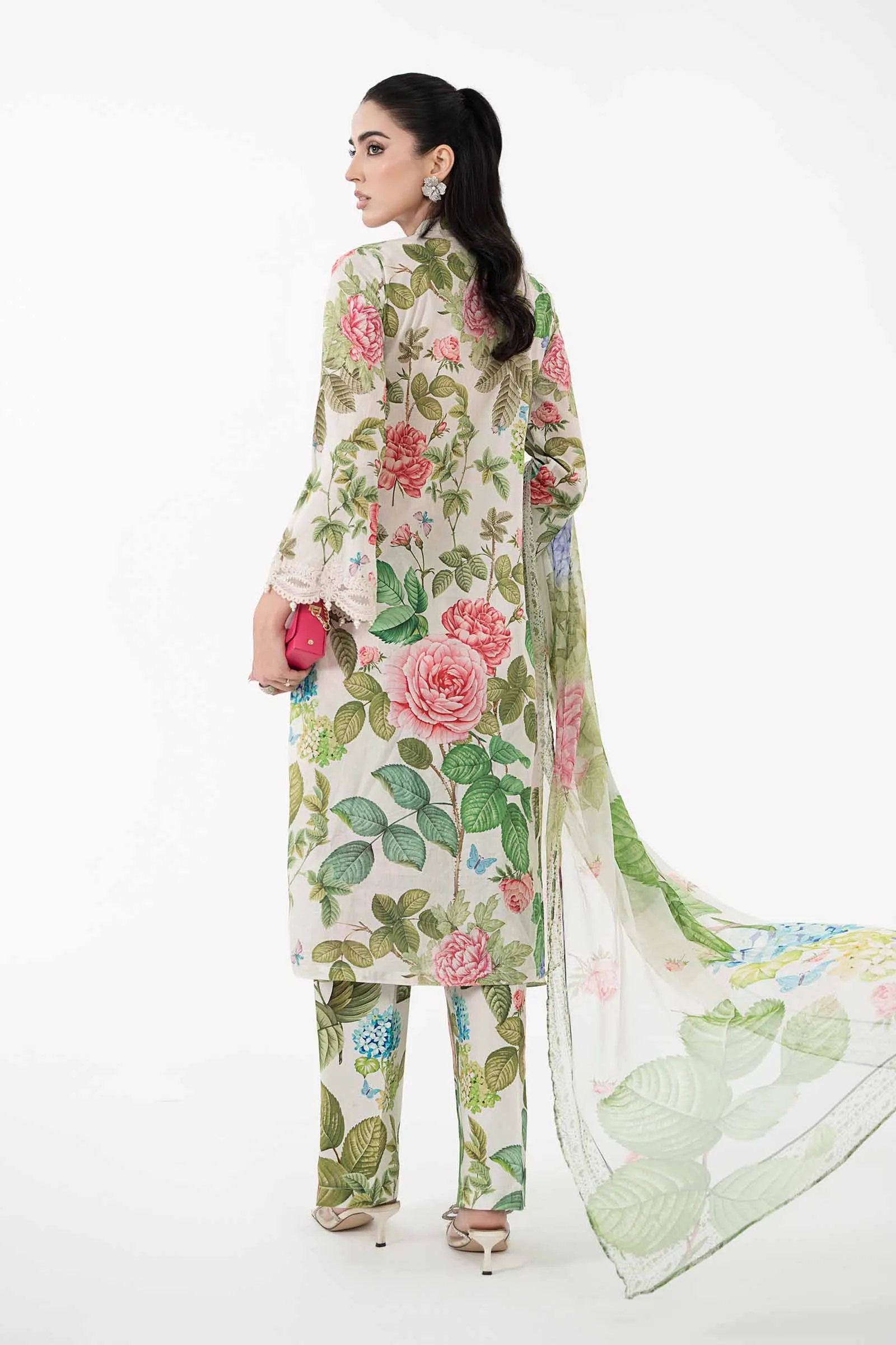 3 Piece Printed Lawn Suit | MPS-2210-A