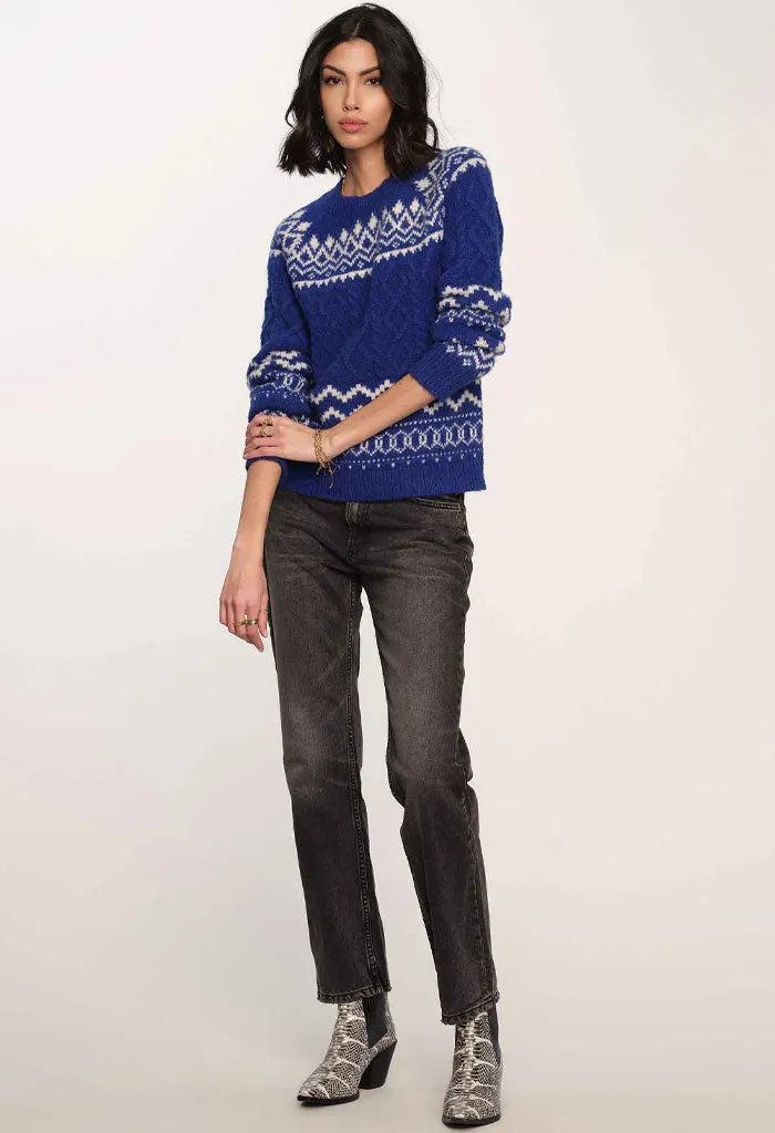 Annora Sweater-Cobalt