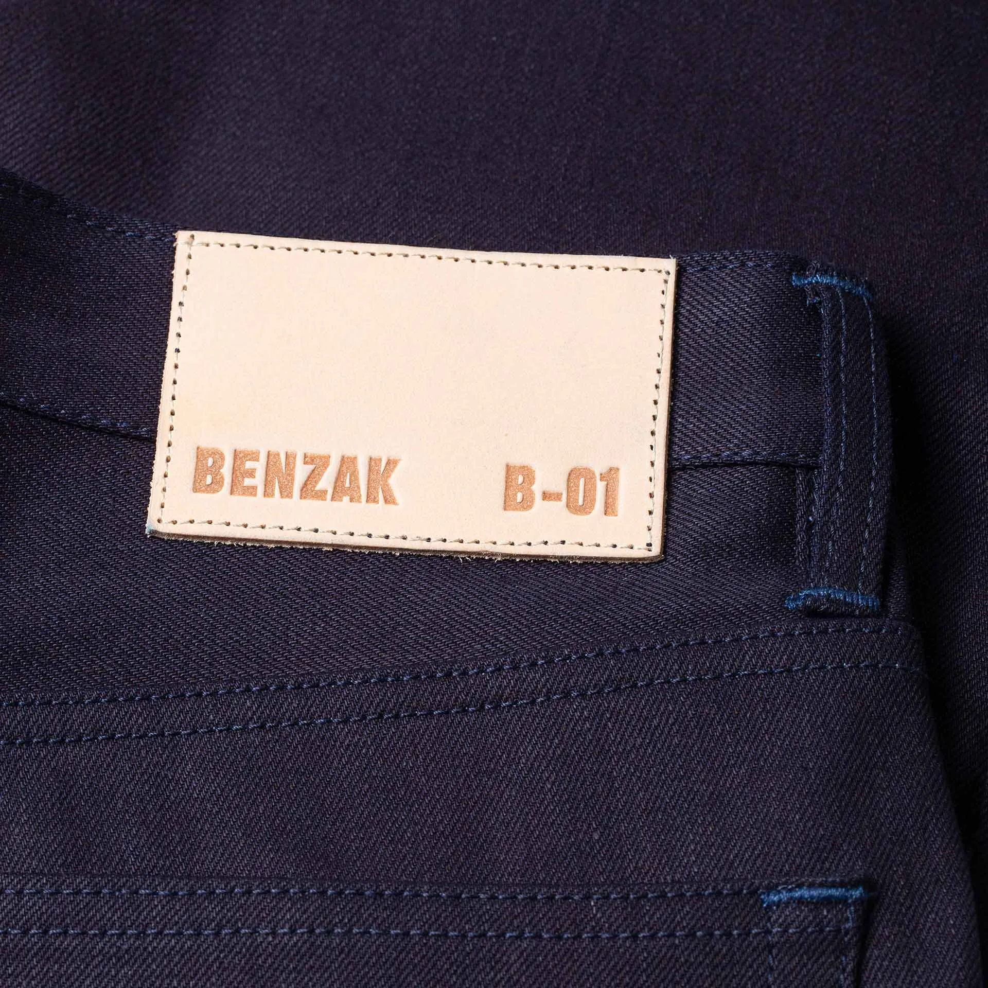 B-01 SLIM 14 oz. double indigo selvedge