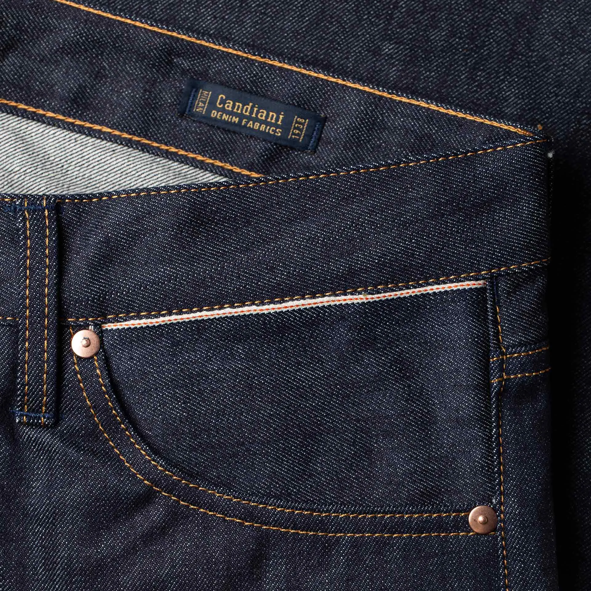 B-06 SLIM STRAIGHT special #2 15 oz. vintage indigo selvedge