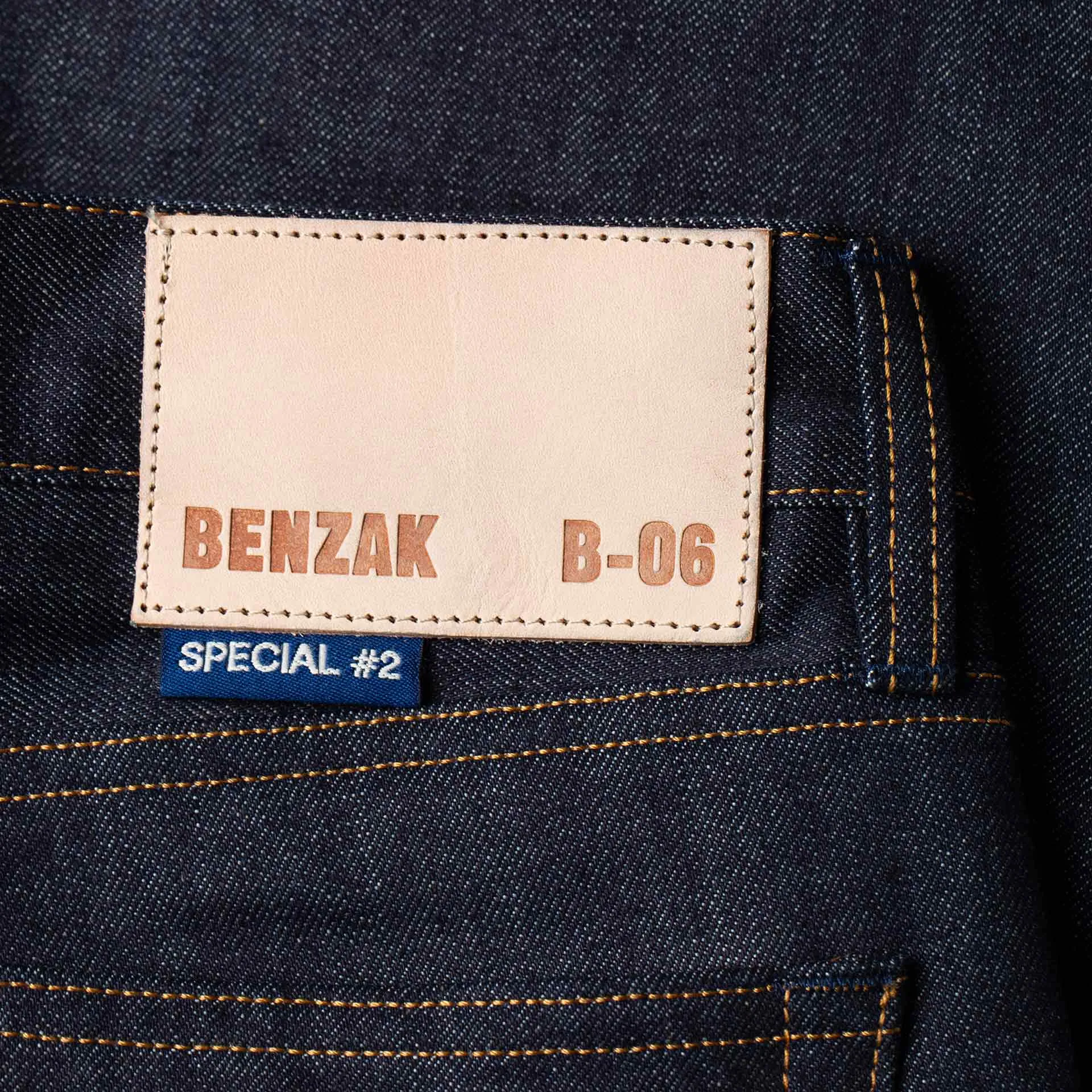 B-06 SLIM STRAIGHT special #2 15 oz. vintage indigo selvedge