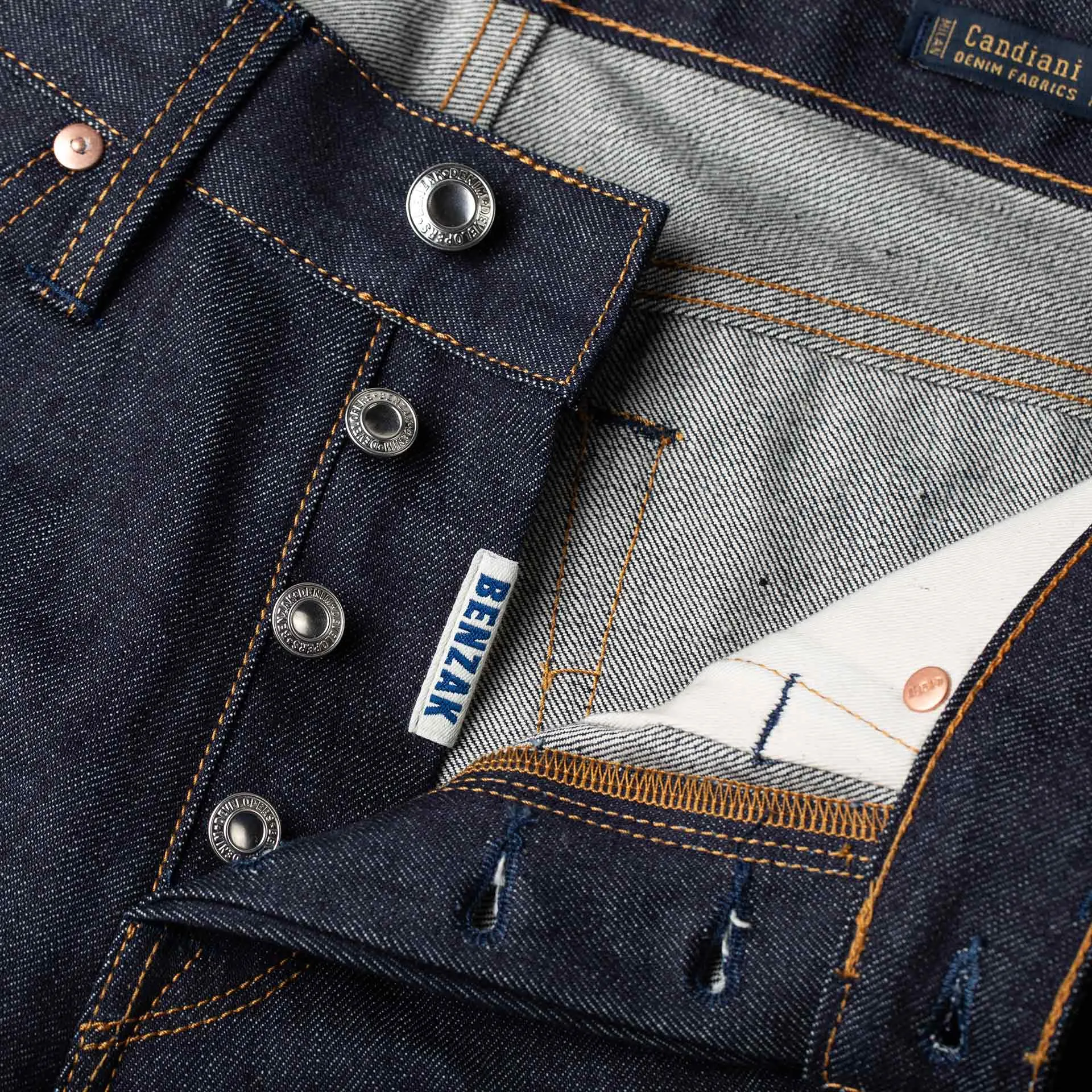 B-06 SLIM STRAIGHT special #2 15 oz. vintage indigo selvedge