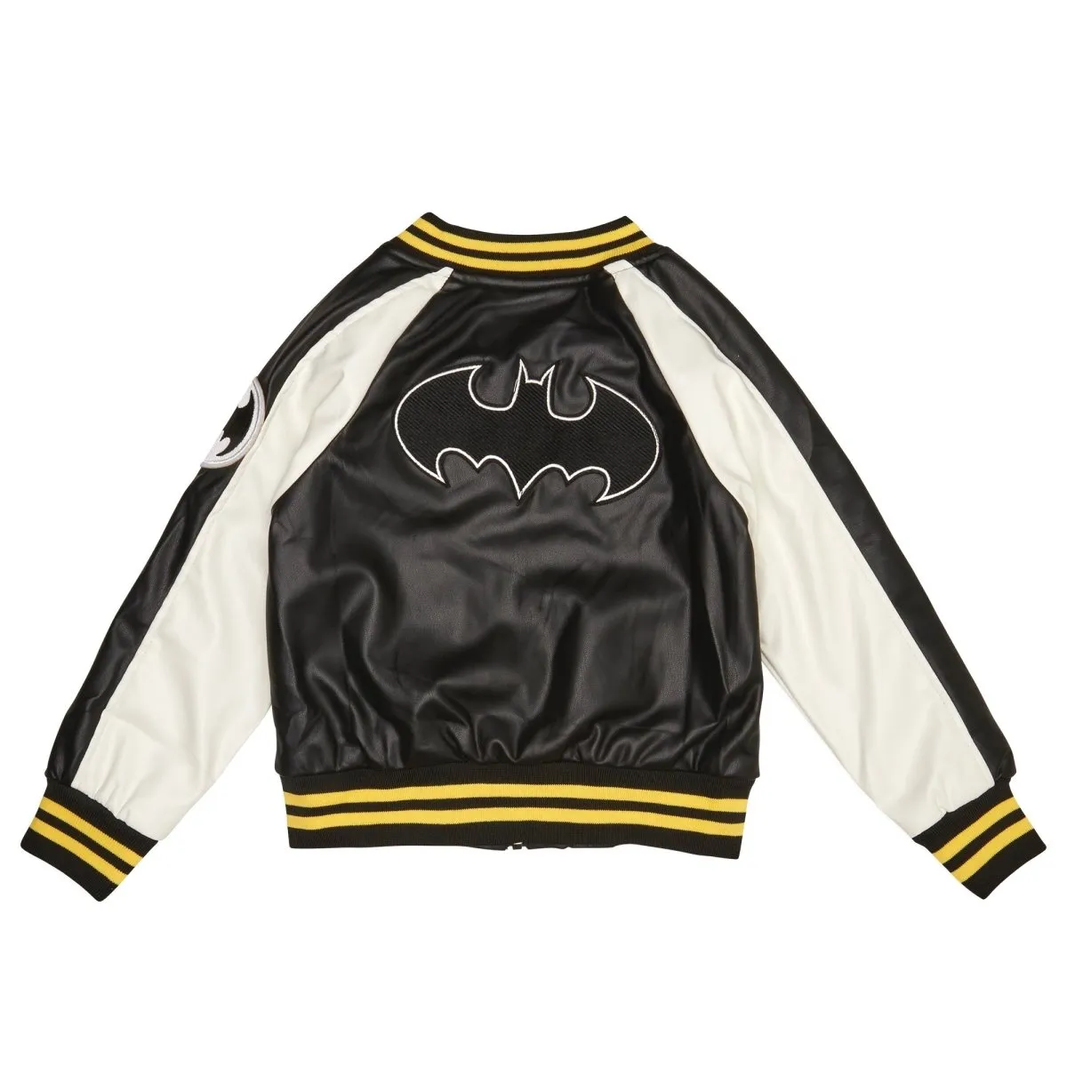 BATMAN PLEATHER BOMBER JACKET