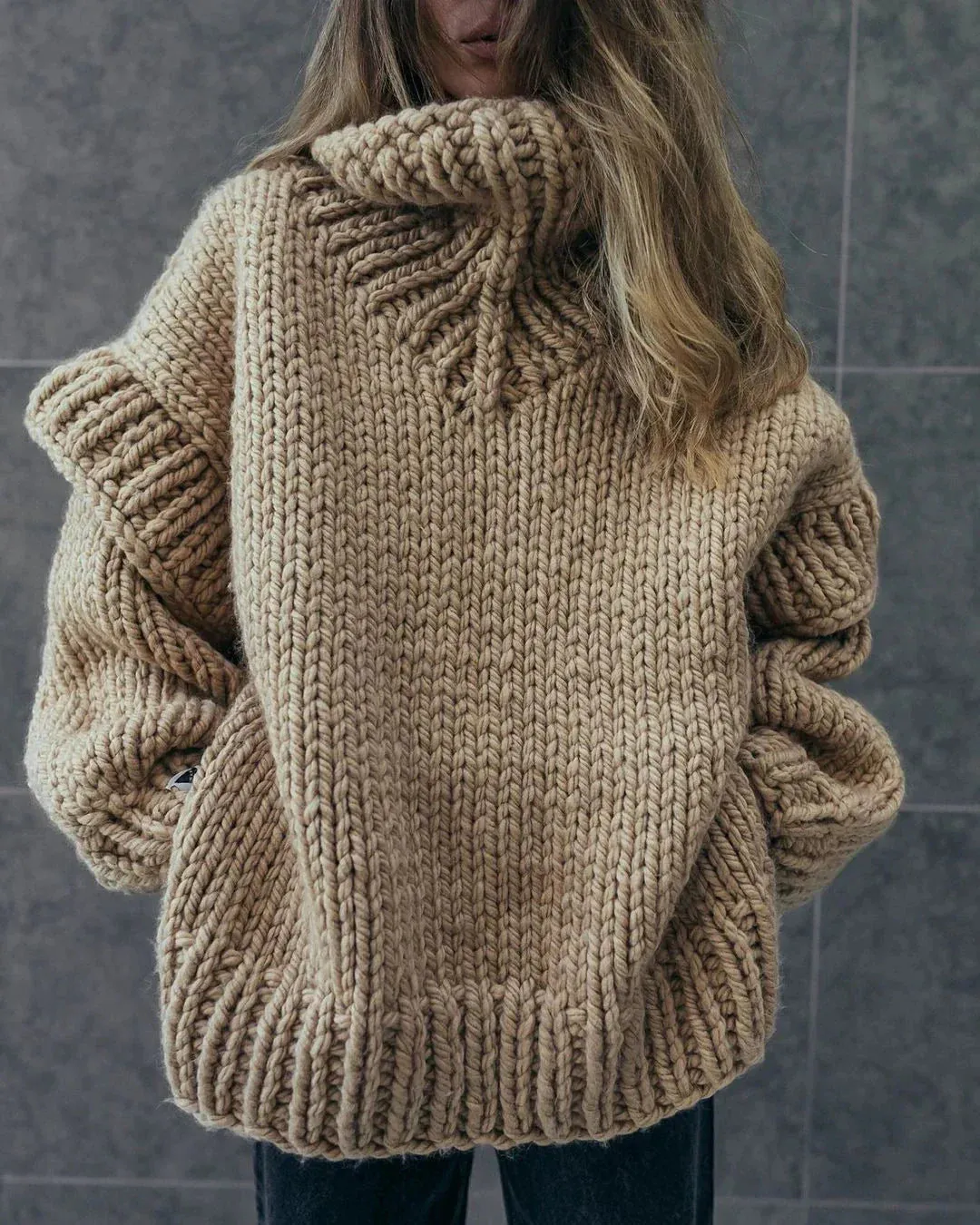 Carolla Knitted Oversize Sweater