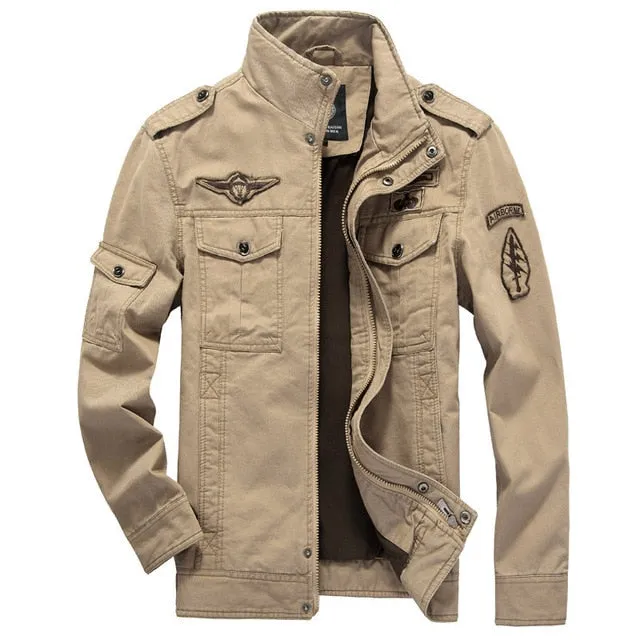 Cotton Military Jacket Men Style Army Jackets Male Brand Slothing Mens Bomber Jackets