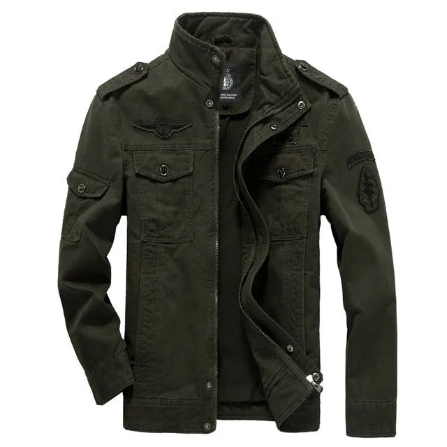 Cotton Military Jacket Men Style Army Jackets Male Brand Slothing Mens Bomber Jackets