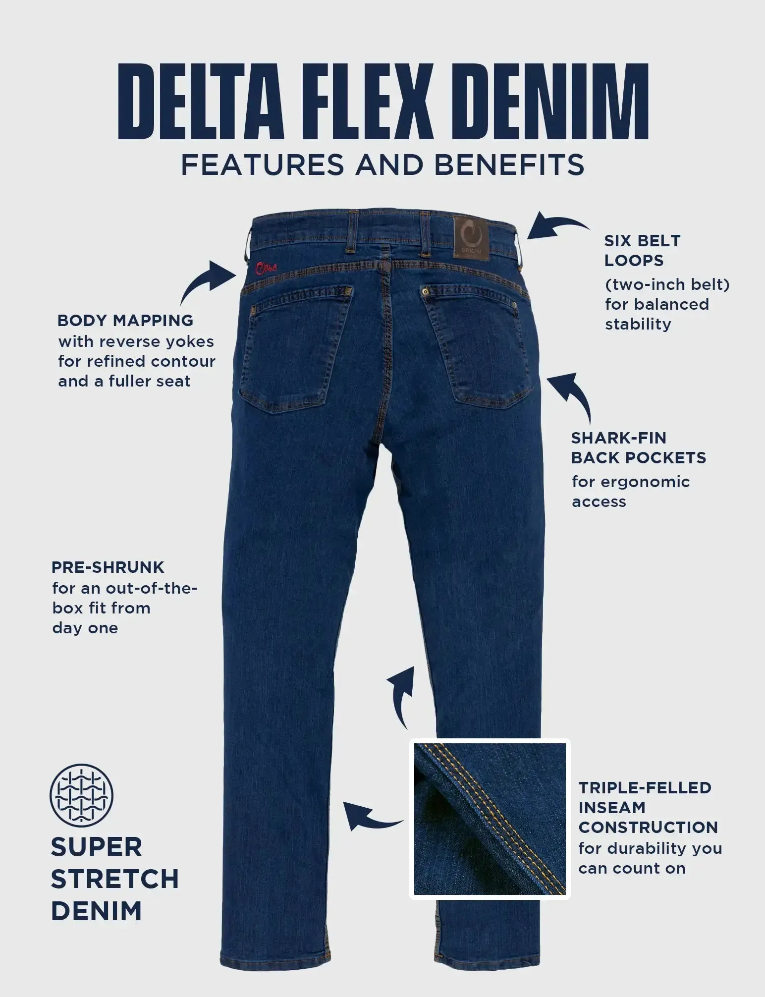 DELTA FLEX JEANS - SLIM