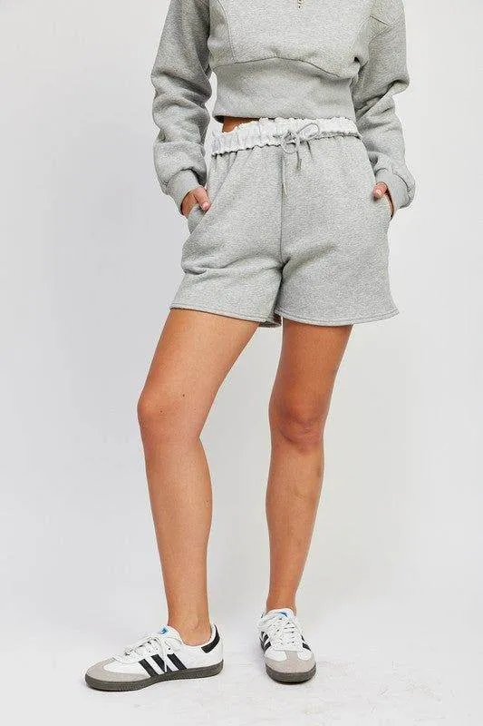 Emory Park French Terry Paper Bag Shorts