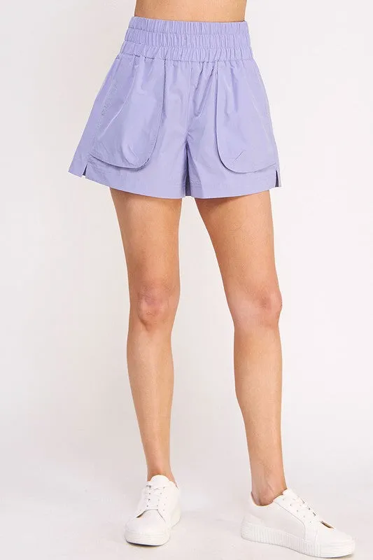 HIGH WAISTED SHORTS PANTS