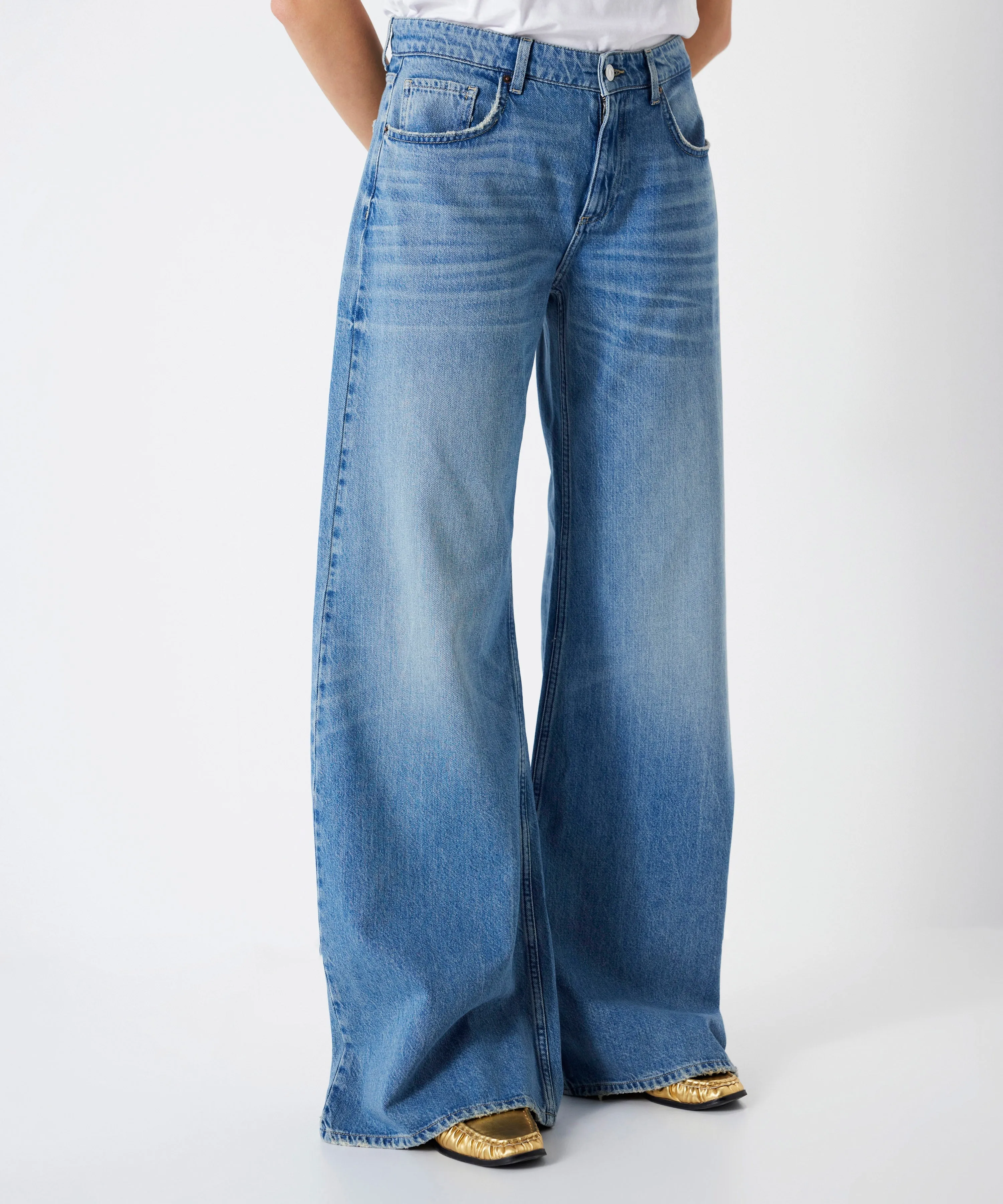 Ipekyol Hotfix Printed Jeans Indigo