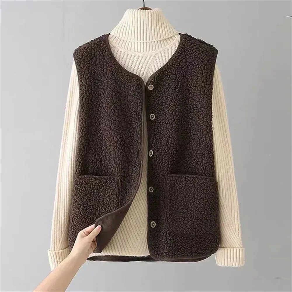 Ivyshape | Cozy Layered Vest