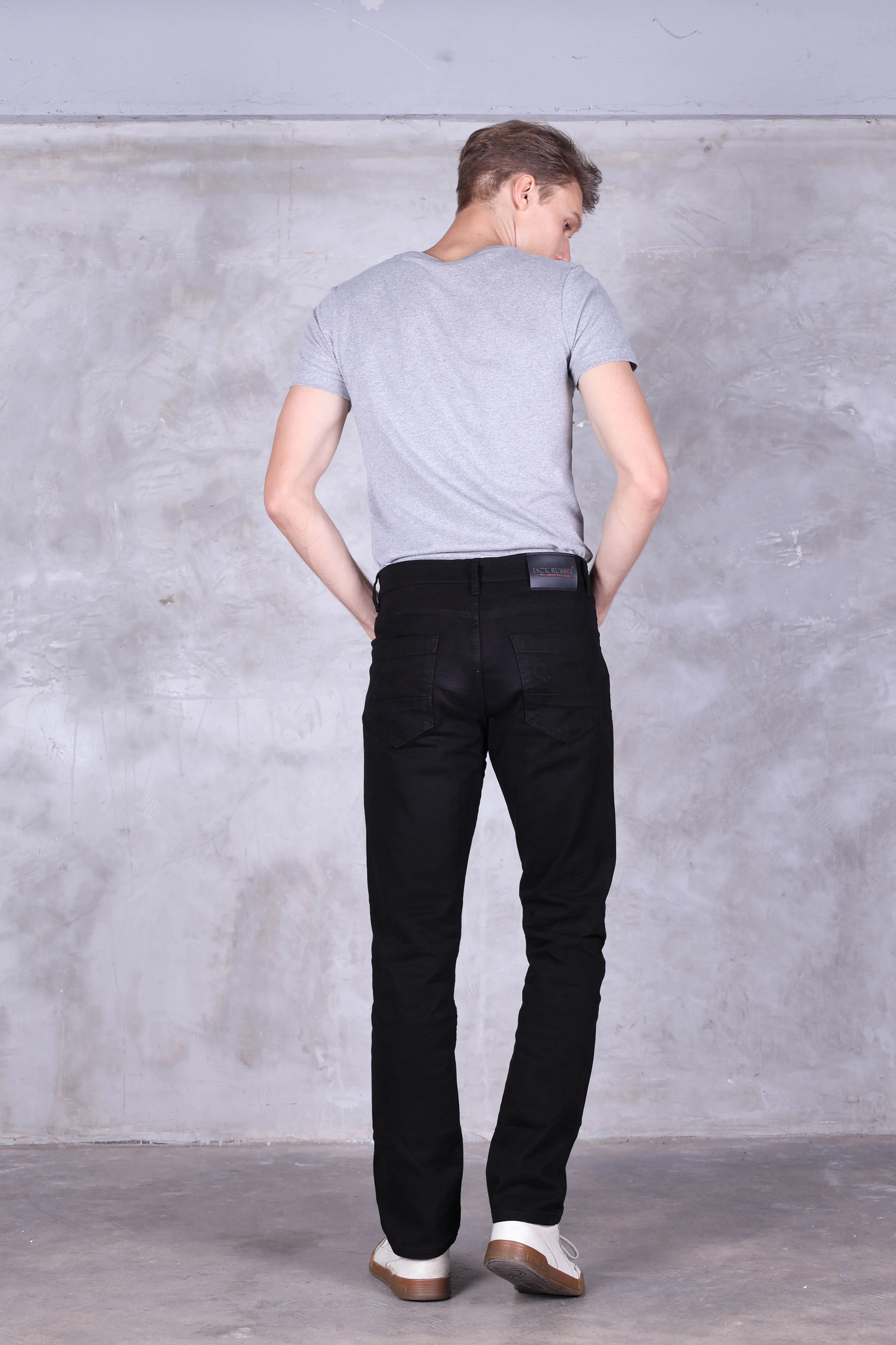 Jack Russel - Men Jeans - Klassik J-1161/4 Slim Fit Black