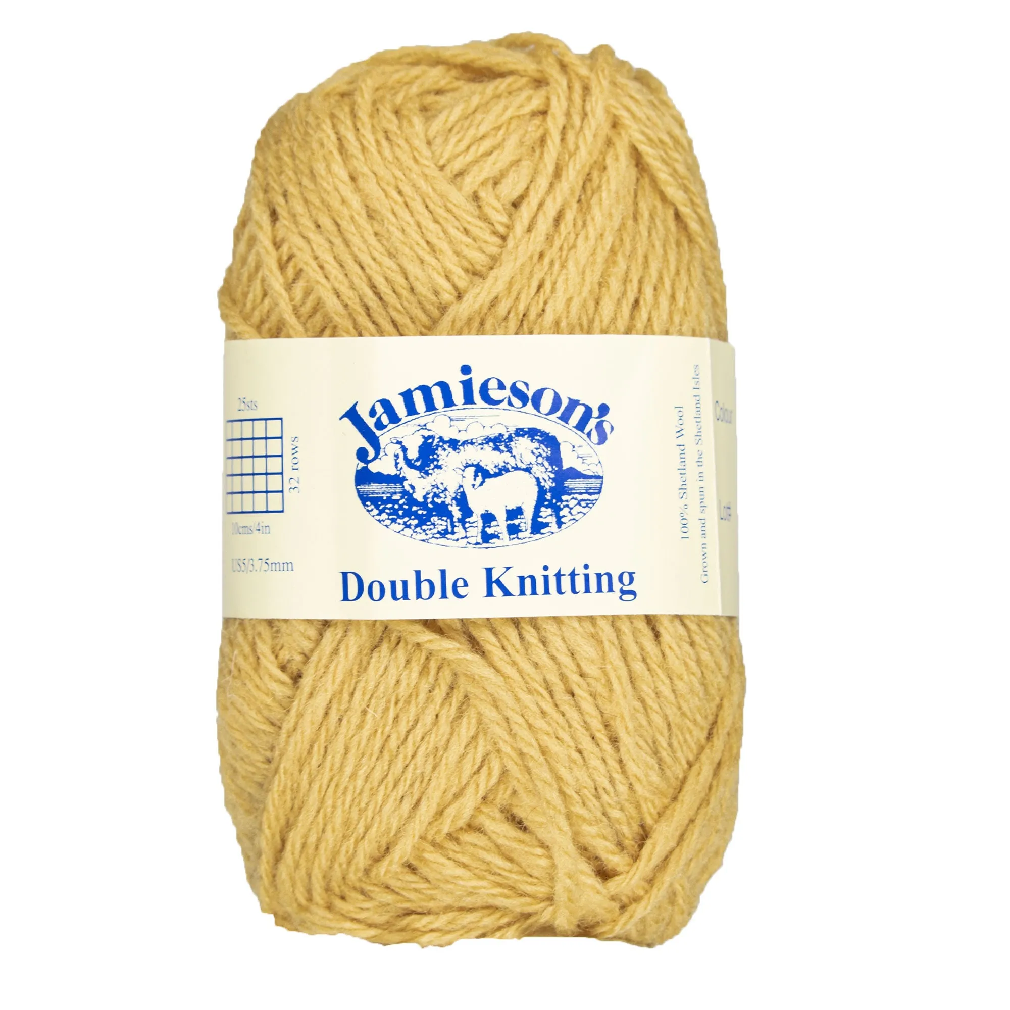 Jamieson's of Shetland Double Knitting Yarn - 375 Flax