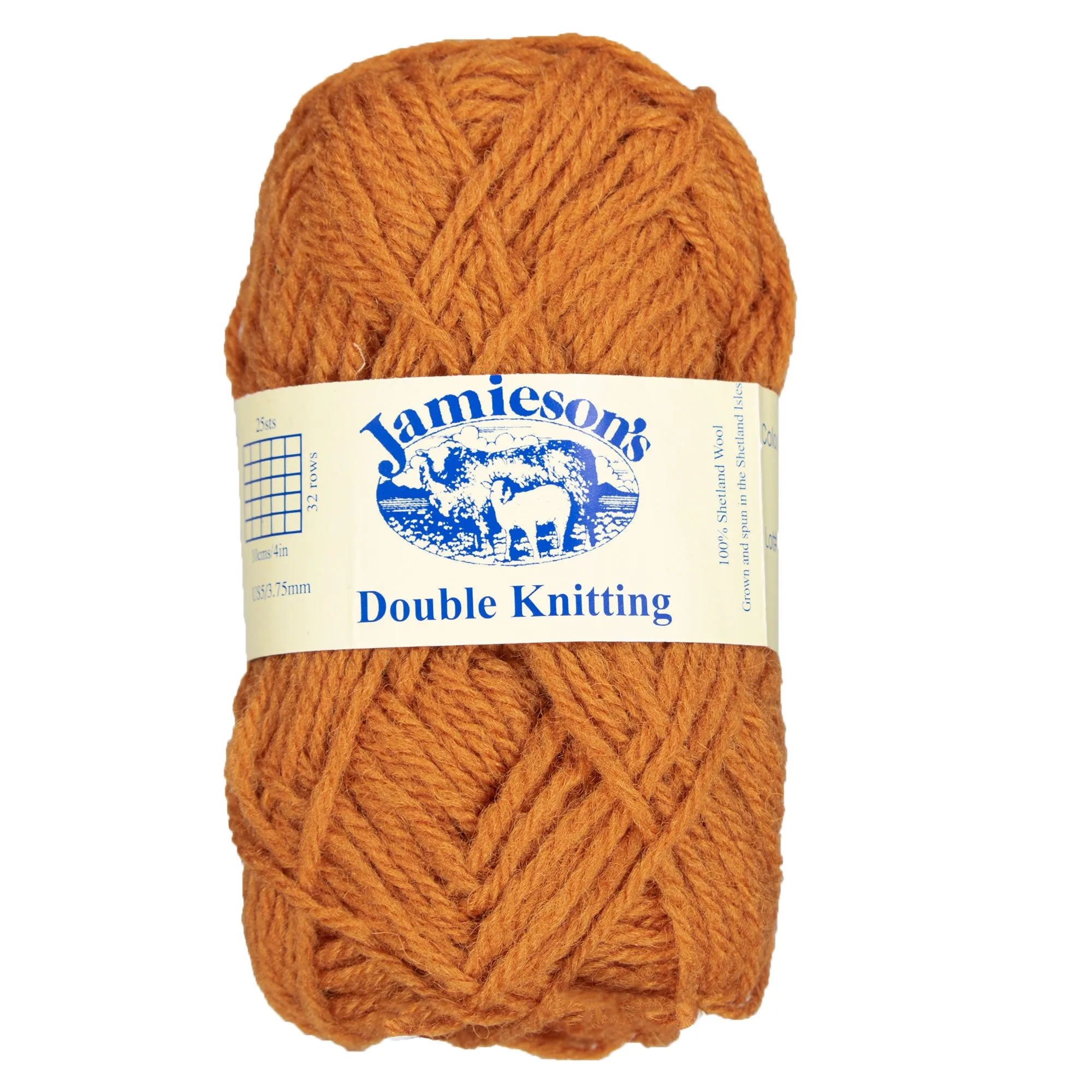 Jamieson's of Shetland Double Knitting Yarn - 478 Amber