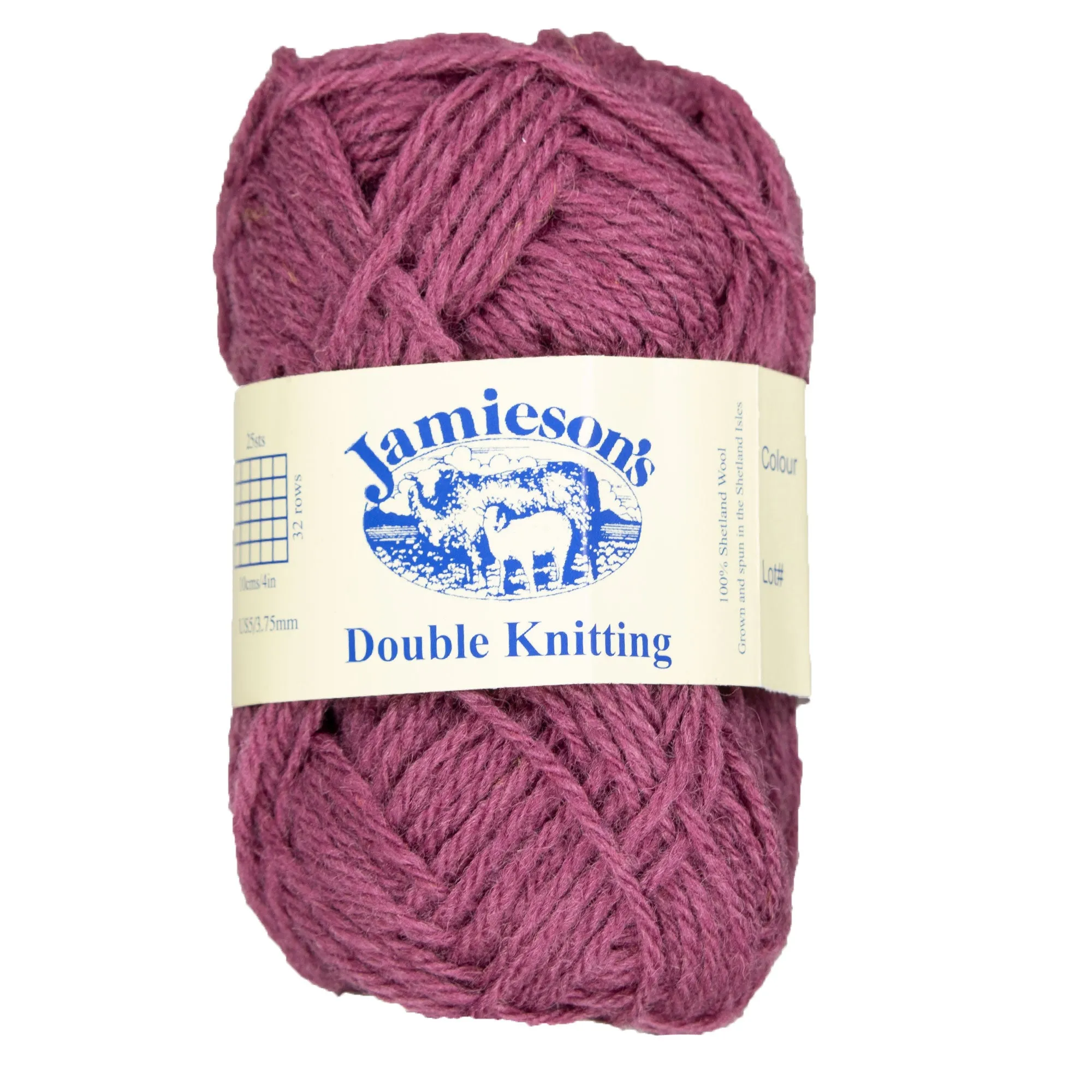 Jamieson's of Shetland Double Knitting Yarn - 563 Rouge