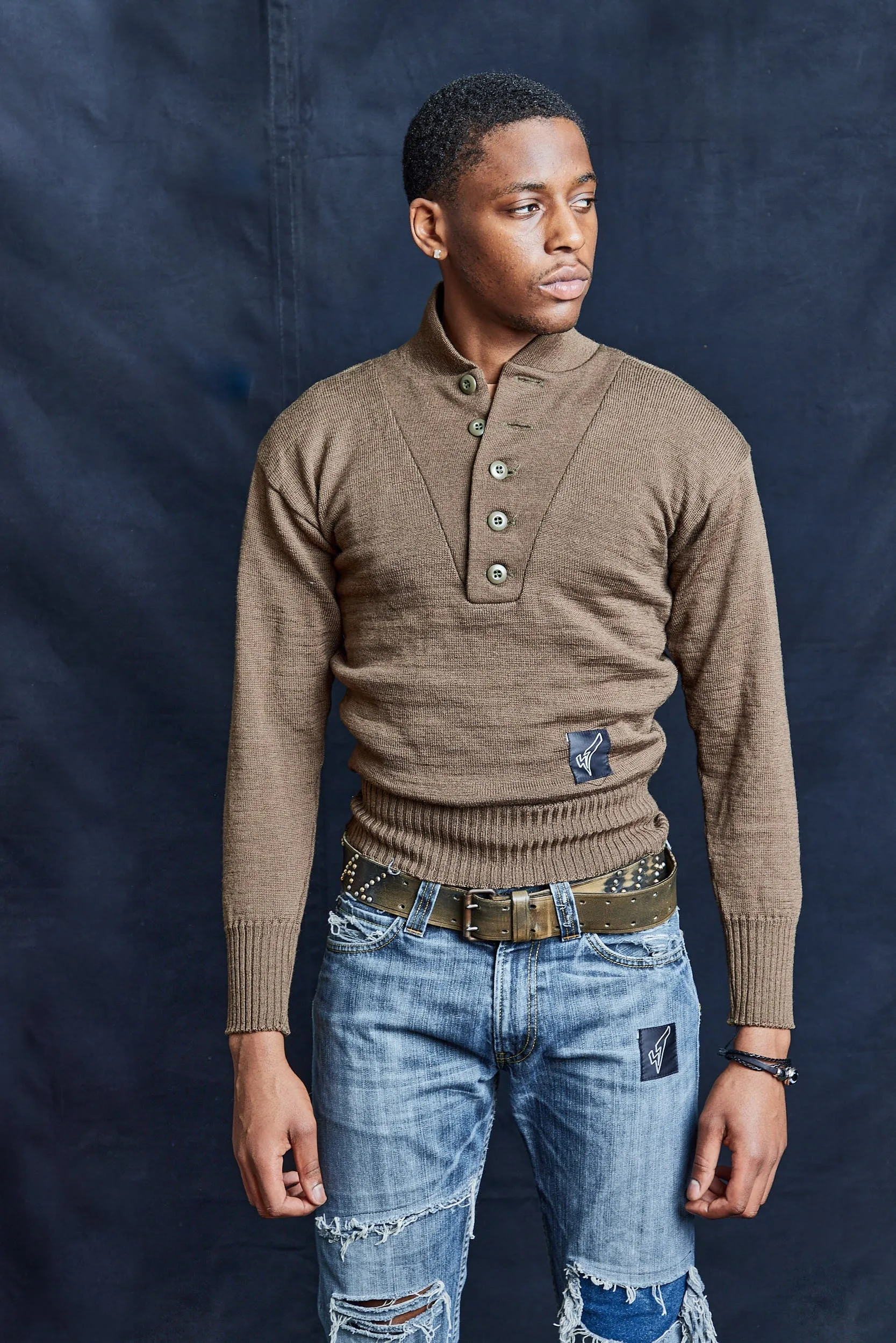 Khaki Military weater