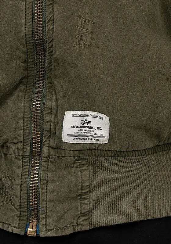 L-2B Rip And Repair Flight Jacket - OG-107 Green