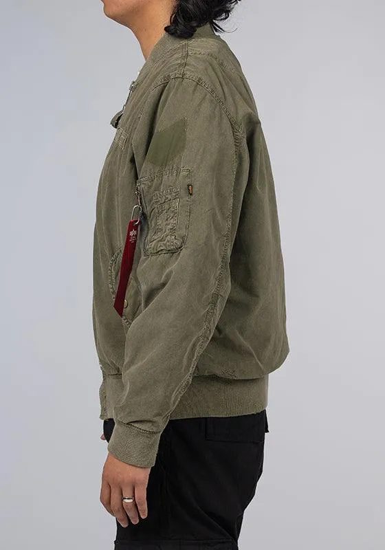 L-2B Rip And Repair Flight Jacket - OG-107 Green