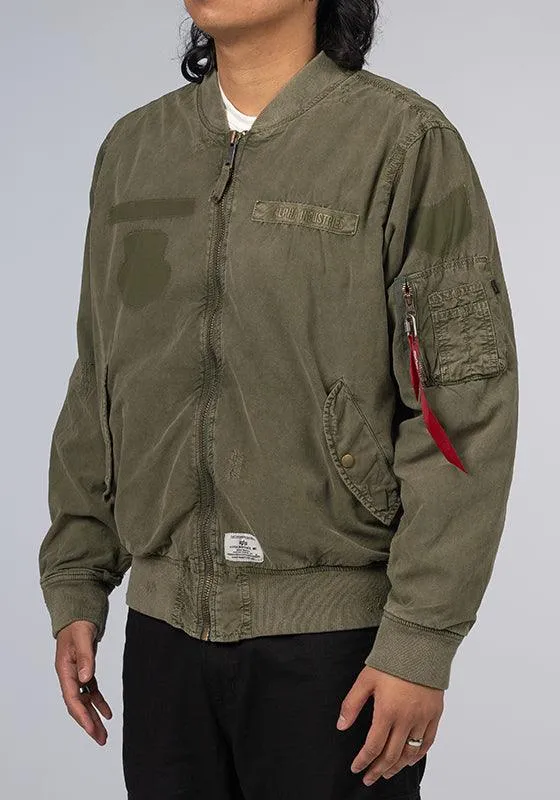 L-2B Rip And Repair Flight Jacket - OG-107 Green