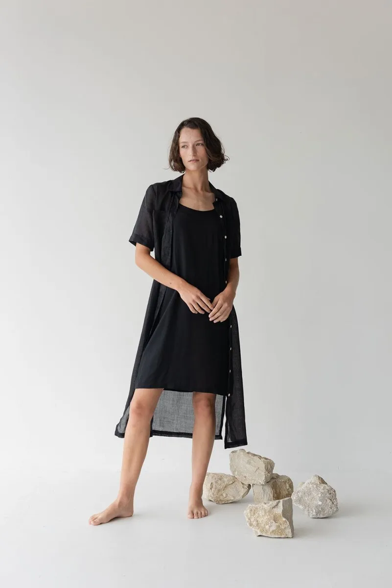 Lumen Shirt Dress