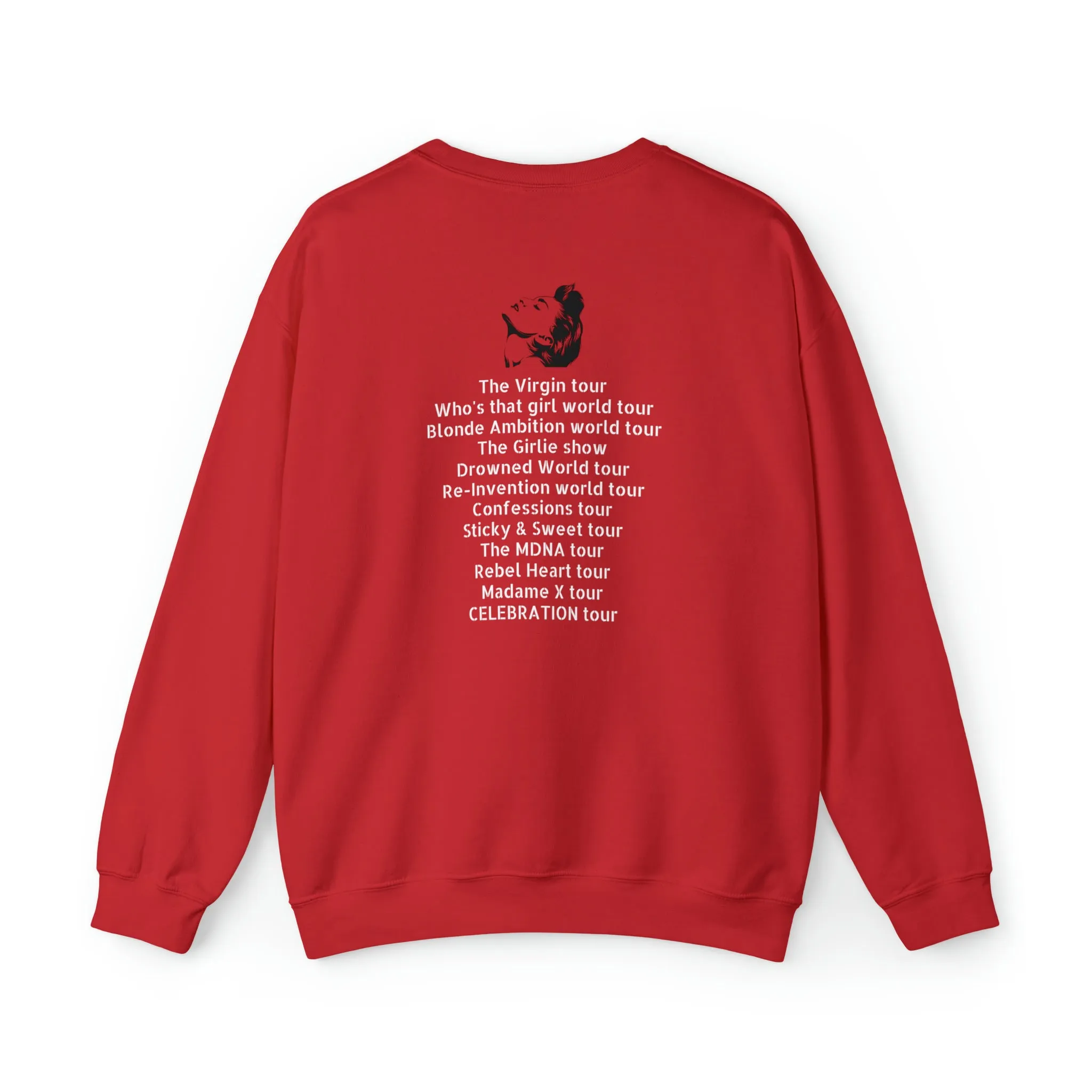 Madonna Celebration tour Crewneck Sweatshirt