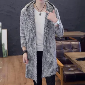 Men's Autumn/Winter Casual Long Cardigan