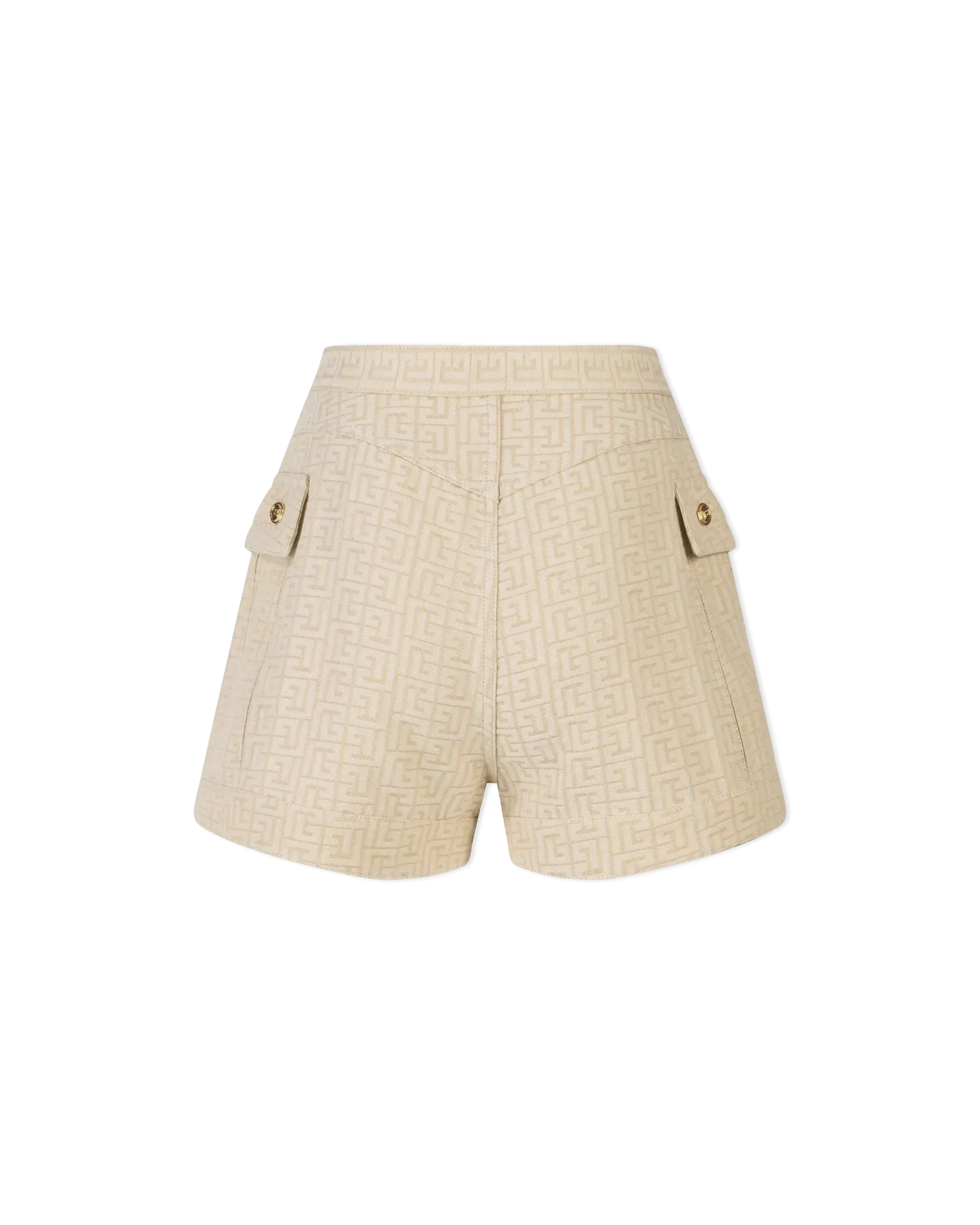 Monogram Jacquard 6 Button Shorts