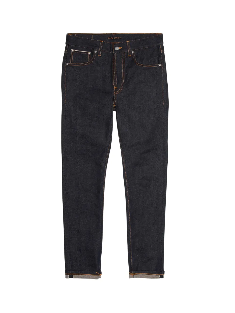 Nudie Jeans Lean Dean Jeans: DRY TRUE SELVAGE (Indigo)