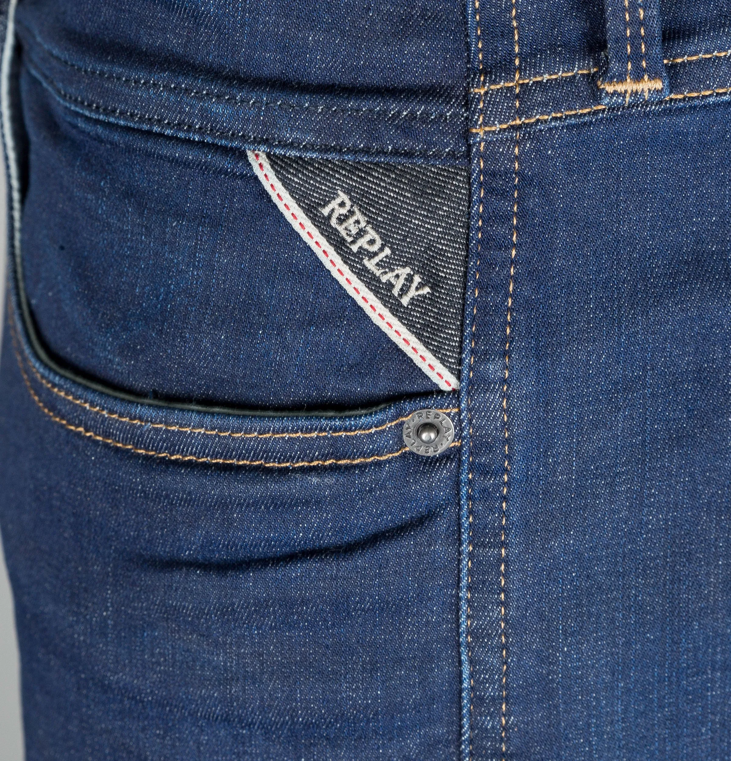 Replay Anbass Slim Fit Hyperflex Jeans