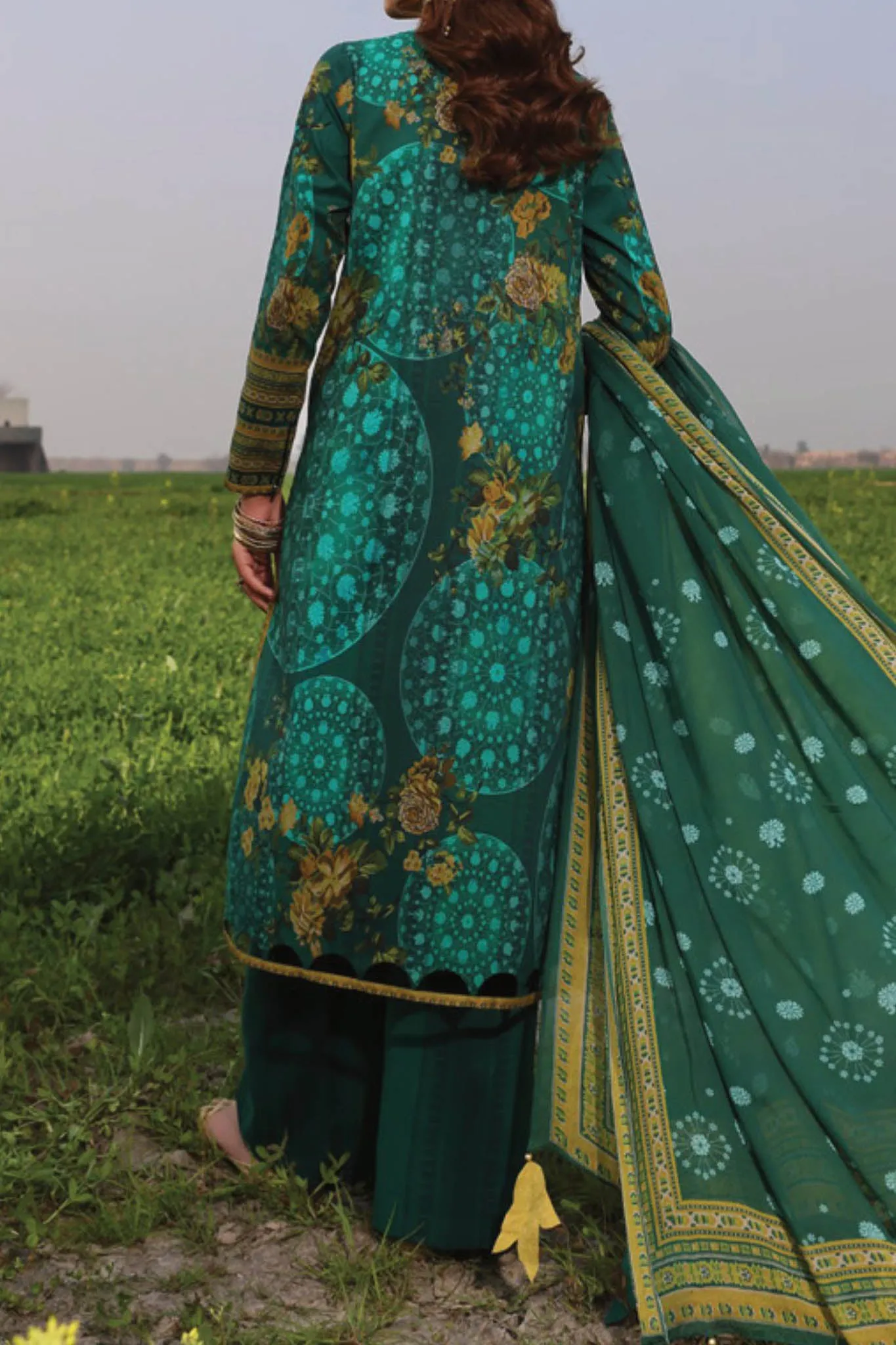 Signature Prints By Charizma Unstitched 3 Piece Spring Summer Lawn Vol-01 Collection'2024-SP-04