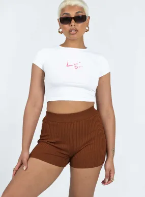 Skylar Bike Shorts Brown