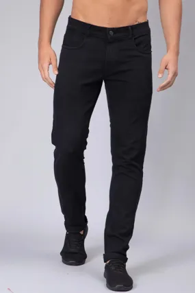 Slim Tapered Fit Z Black Premium Denim Jeans For Men