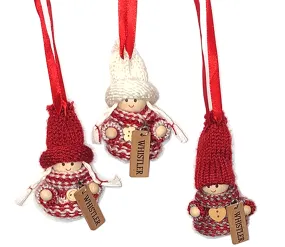 Sweater Triplets Ornament