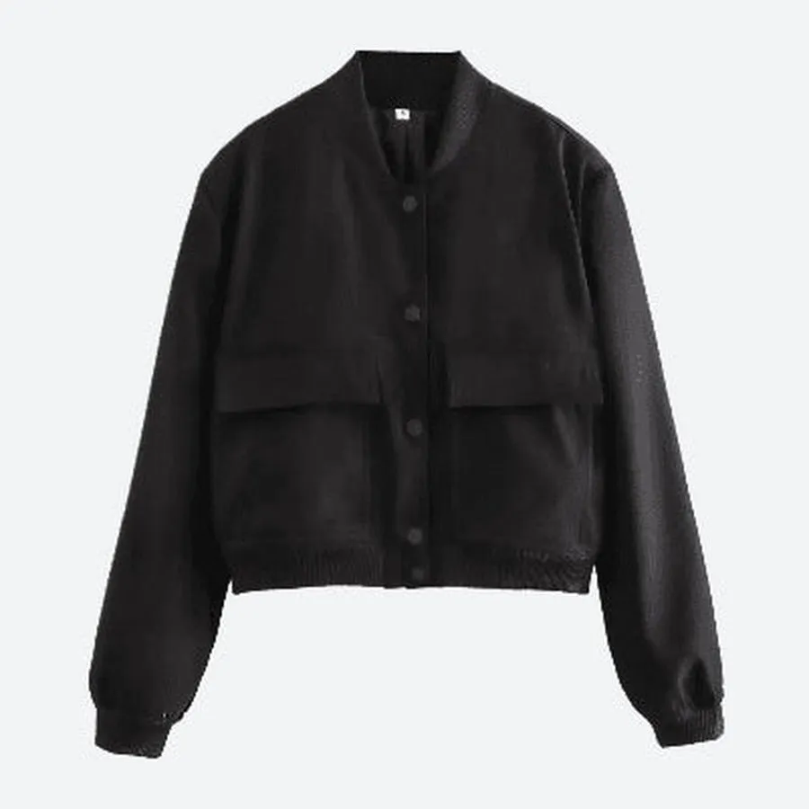 Trendy Comfortable Cropped Bomber Jackets