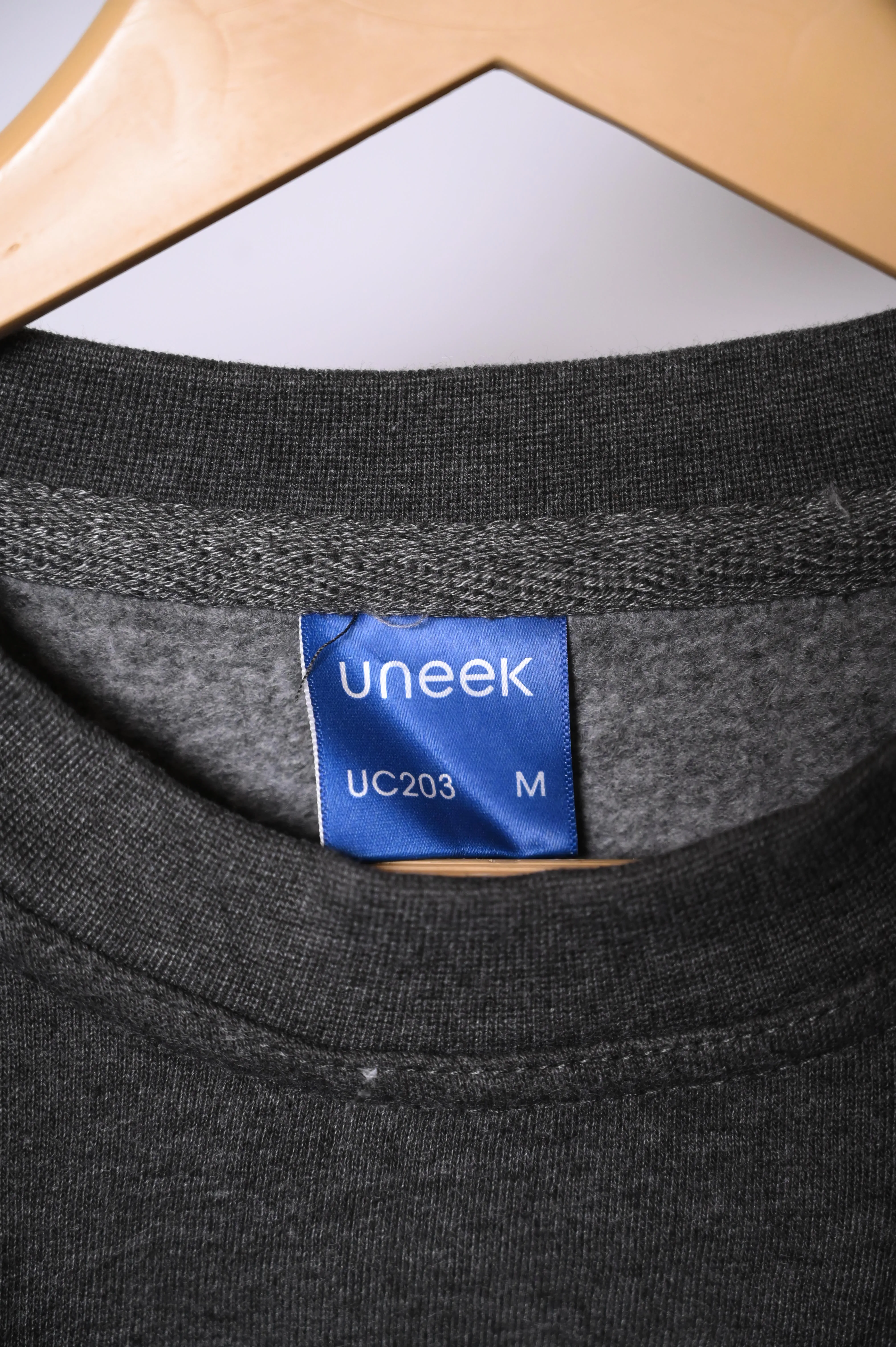 Uneek Grey Medium Sweatshirt – Excellent Condition