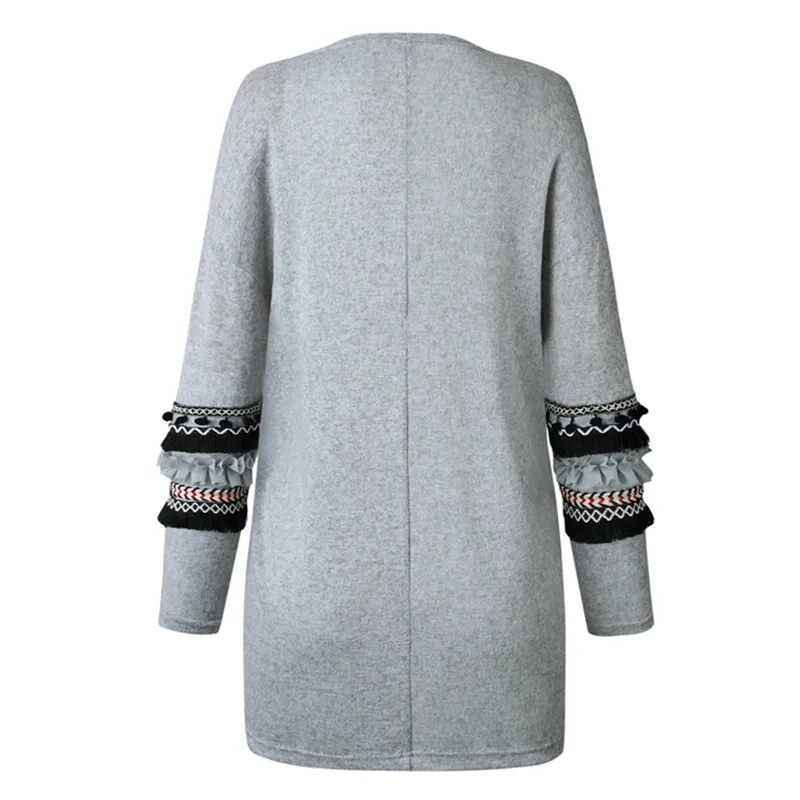 Women's Autumn/Winter Casual Knitted Long-Sleeved Cardigan